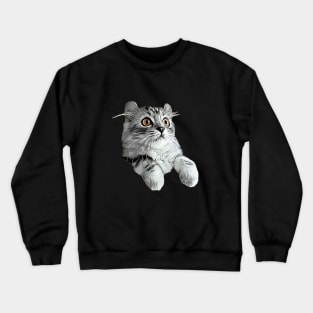 American Curl Cat Crewneck Sweatshirt